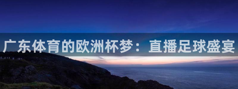 球神直播体育免费直播：广东体育的欧洲杯梦：直播足球盛宴