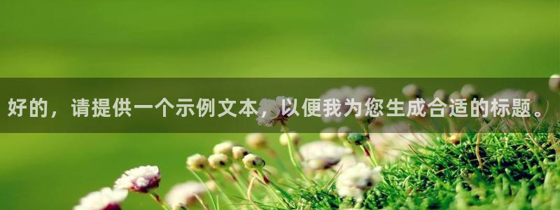 球神直播免费足球直播：好的，请提供一个示例文本，以便我为您生成合适的标题。
